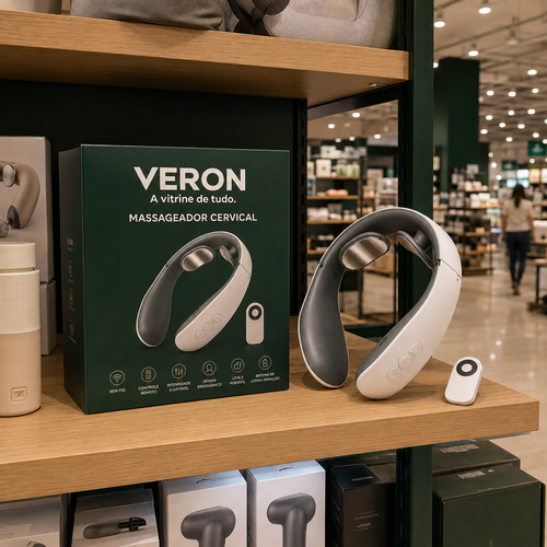 Massageador Elétrico Cervical e vertebral ®Neck Smart Pró