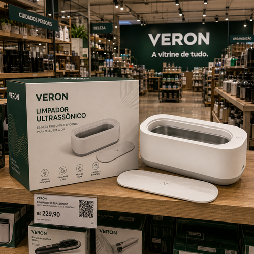 Limpador ultrassônico de Alta Frequência Profissional - ®Maxclean