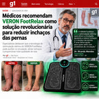 VERON™ FootRelax EMS Pro | Massageador para Inchaço, Circulação, Dor e Cansaço nos Pés